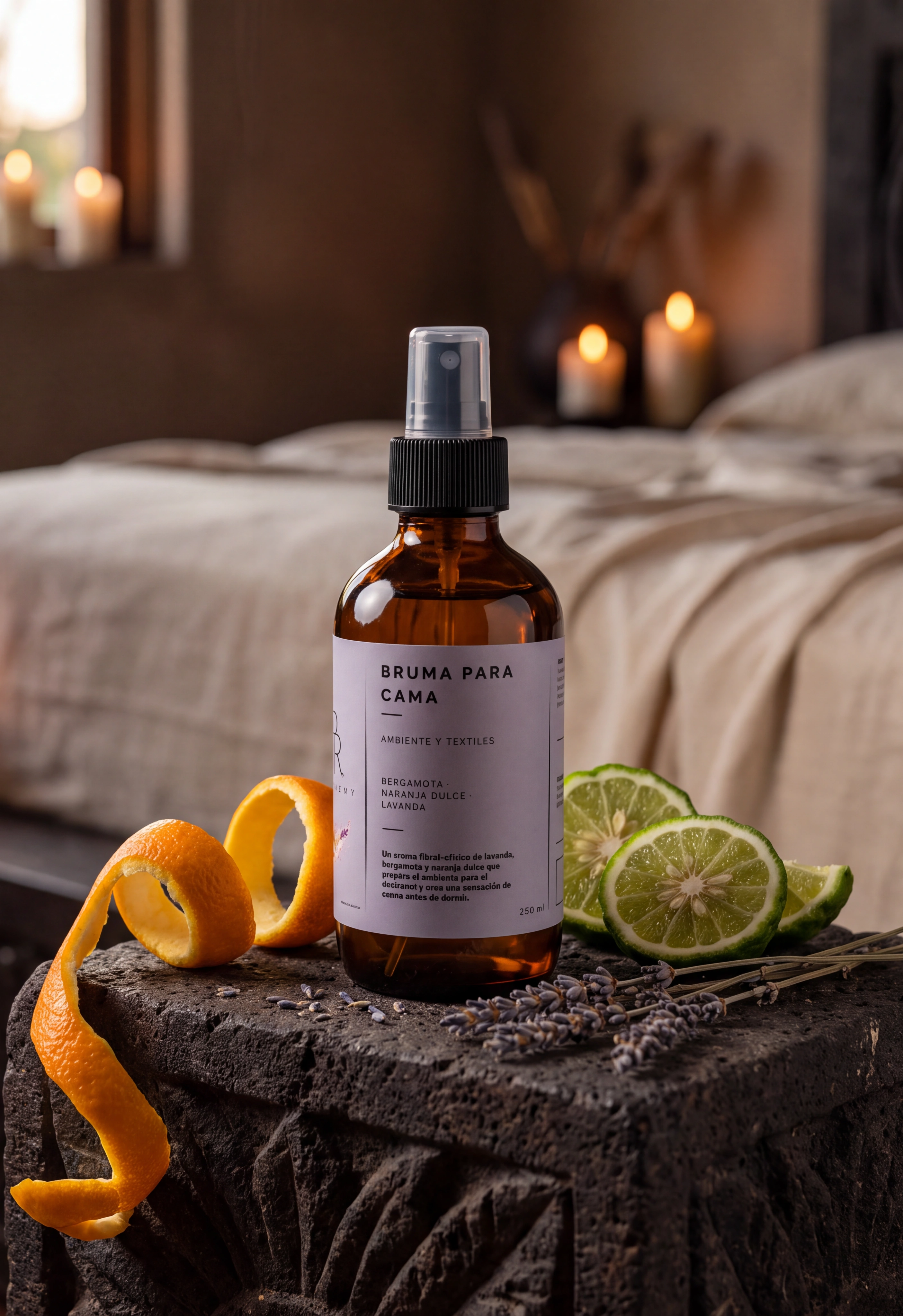 Bruma de Cama Relajante de Prehispanic Alchemy, 250 g