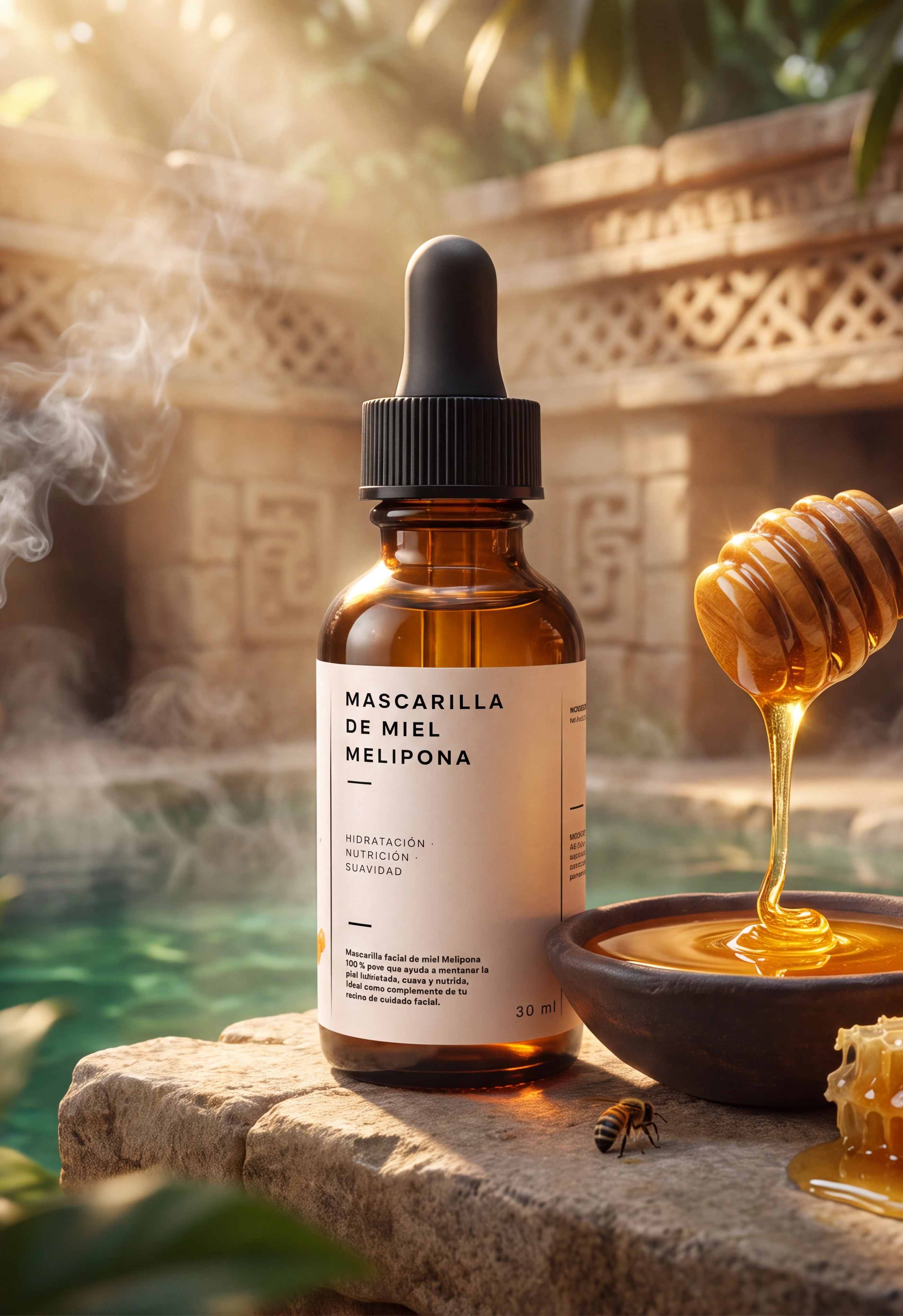 Mascarilla de Miel Melipona de Prehispanic Alchemy, 30 ml