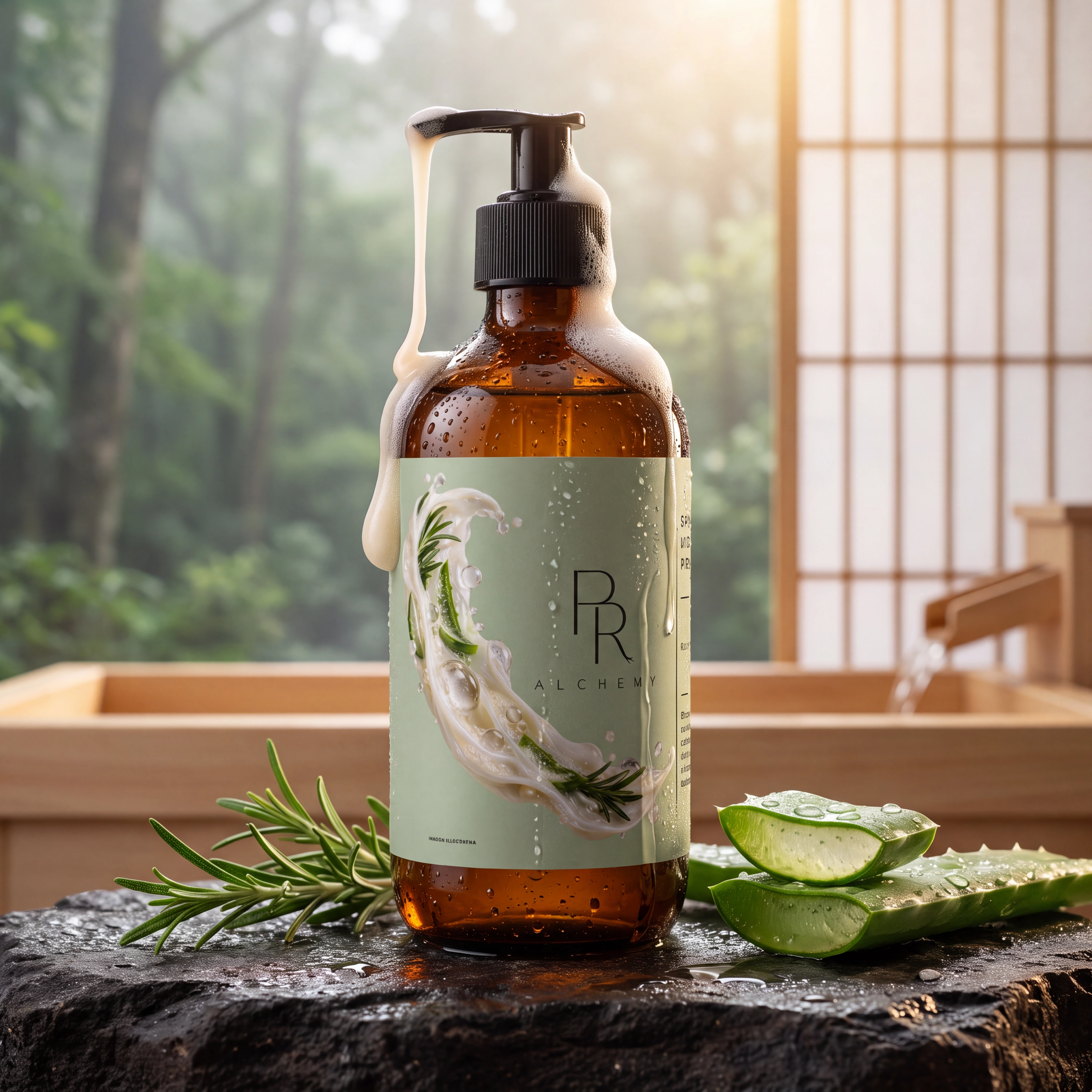 Shampoo de Crecimiento e Hidratación de Prehispanic Alchemy, presentación de 500 g