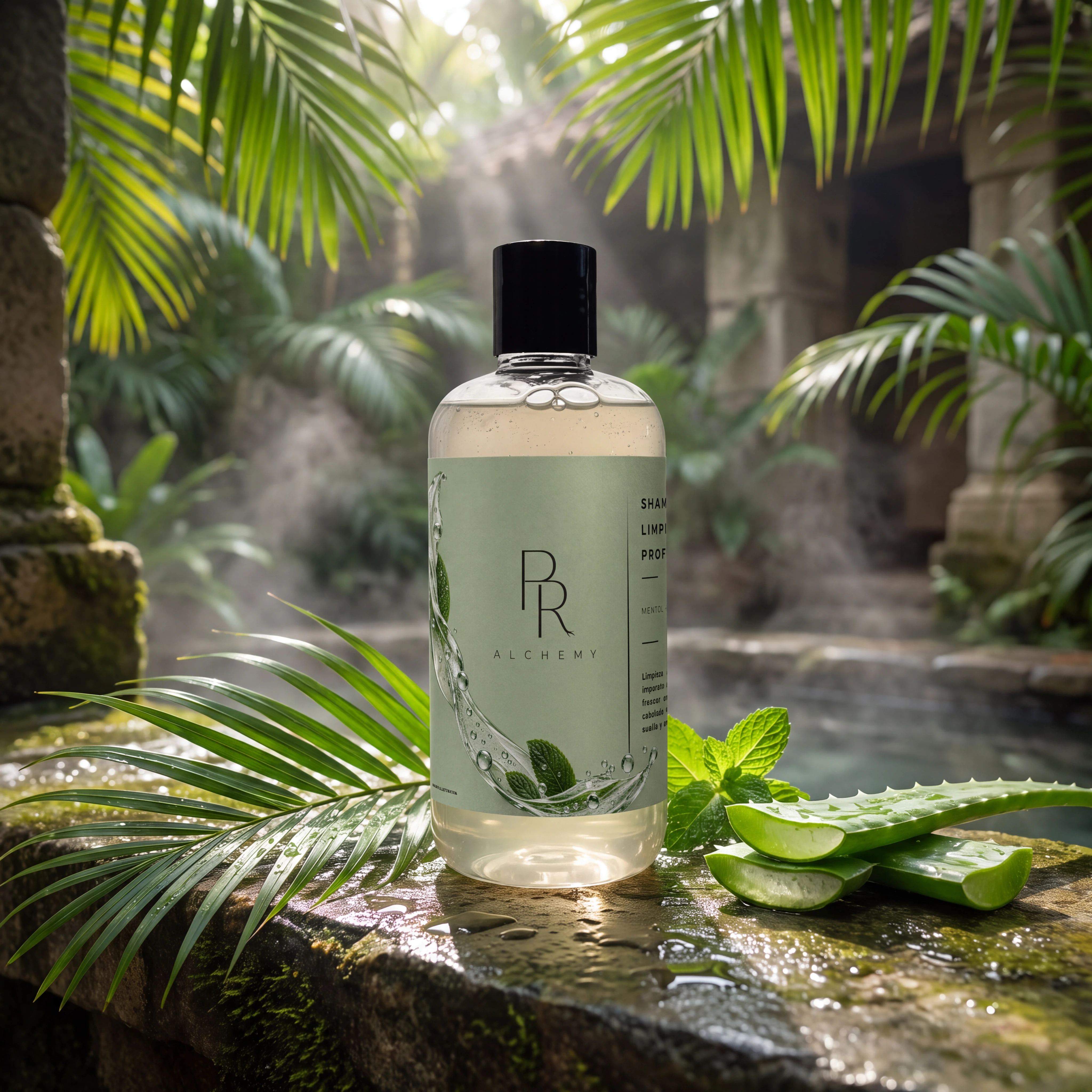 Shampoo de Limpieza Profunda de Prehispanic Alchemy, presentación de 500 g